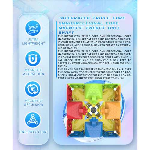 HuangLong 3x3 V2 Maglev Ball-Core UV