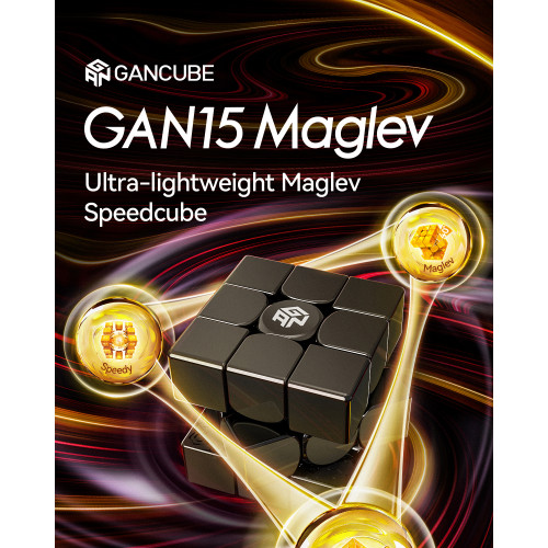 Caja del décimo aniversario de Gan 15 MagLev 3x3 UV