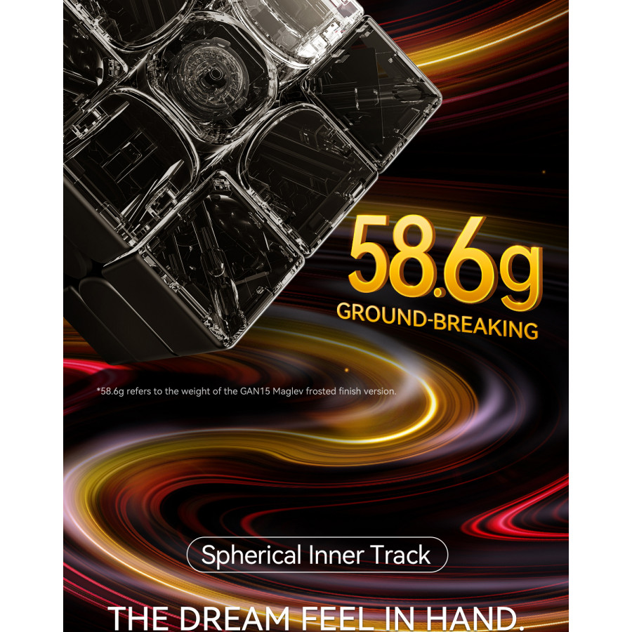 Gan 15 MagLev 3x3 UV coffret Anniversaire 10 ans