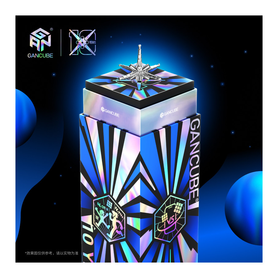 Gan 15 MagLev 3x3 UV coffret Anniversaire 10 ans