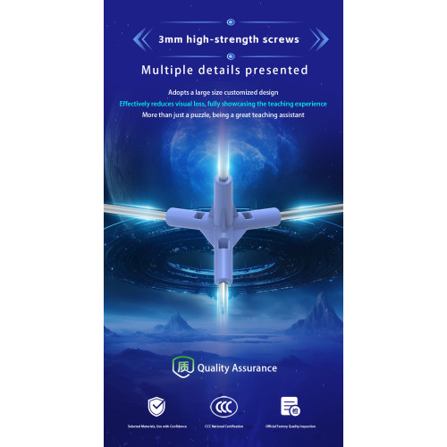 Googol Skewb Géant Magnetique 9cm