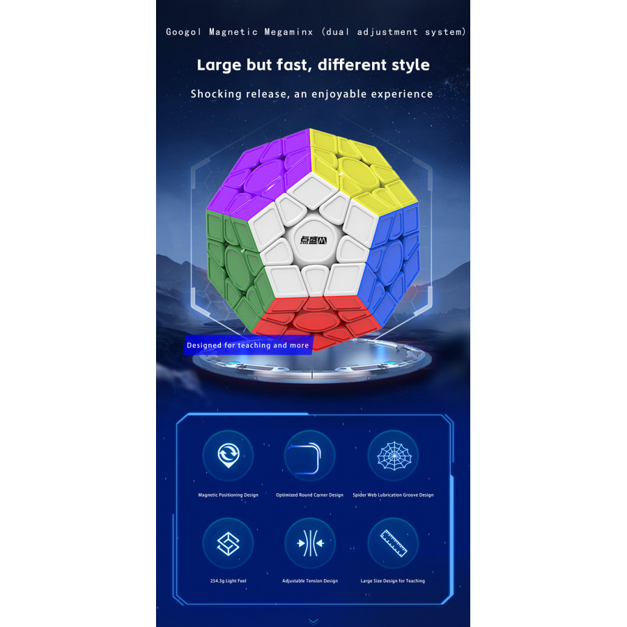 Googol Magnetic Megaminx Giant