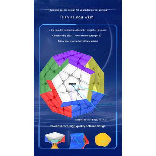 Googol Megaminx Magnetique Géant