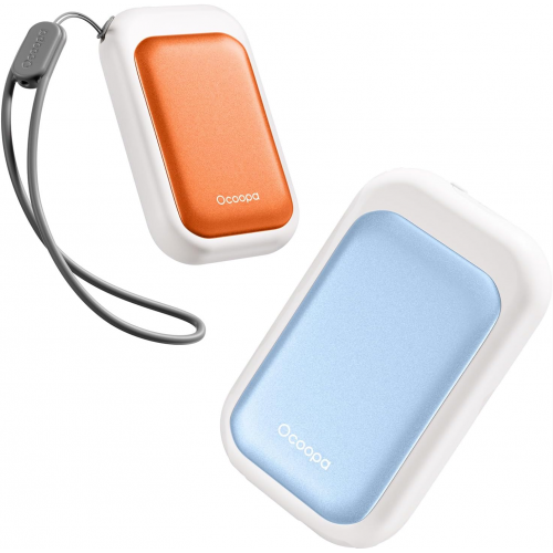 Chauffe-mains compacts magnétiques - Lot de 2