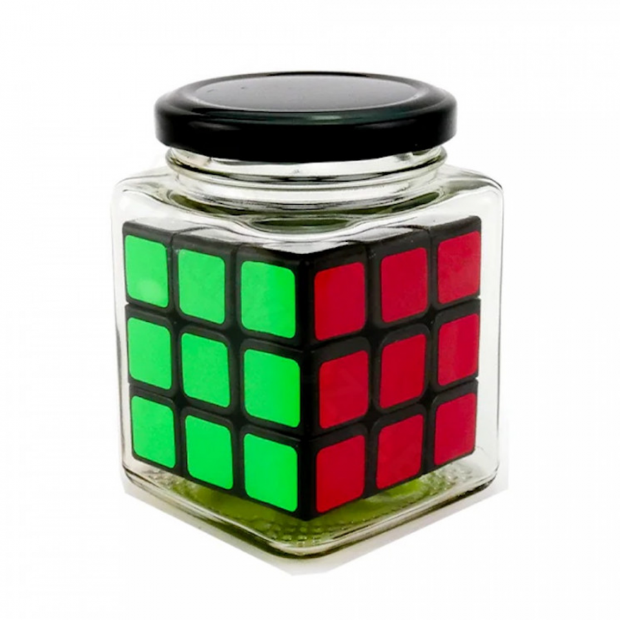 Cube en bocal