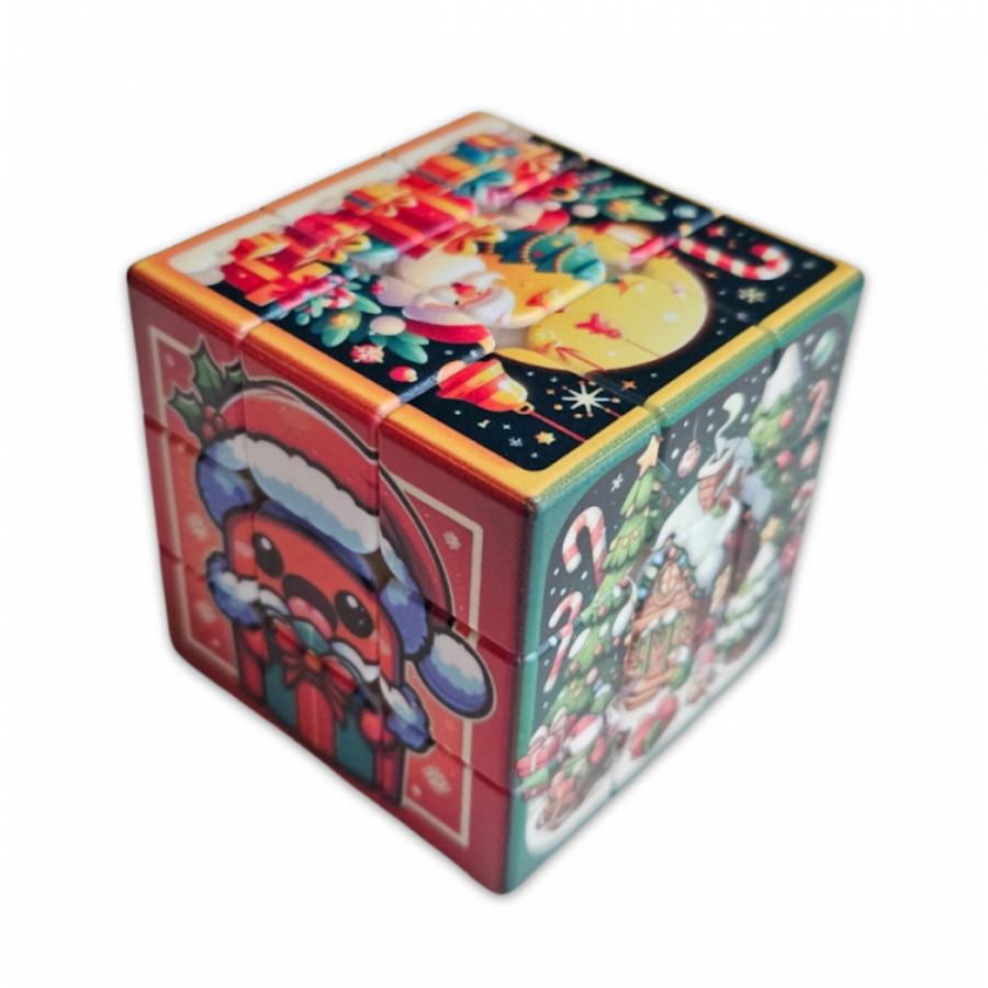Cube 3x3 Christmas theme