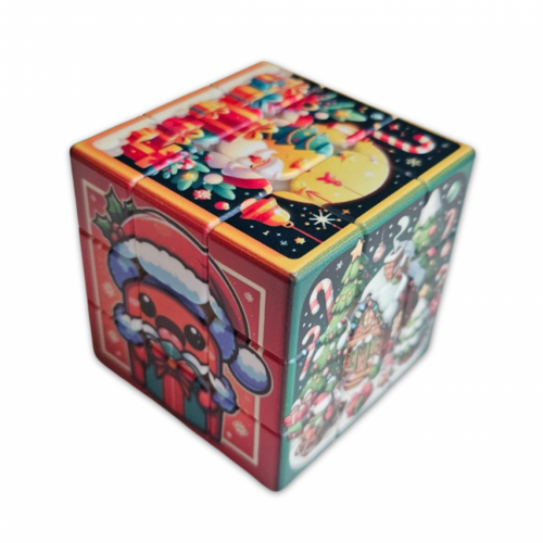 Cube 3x3 Christmas theme