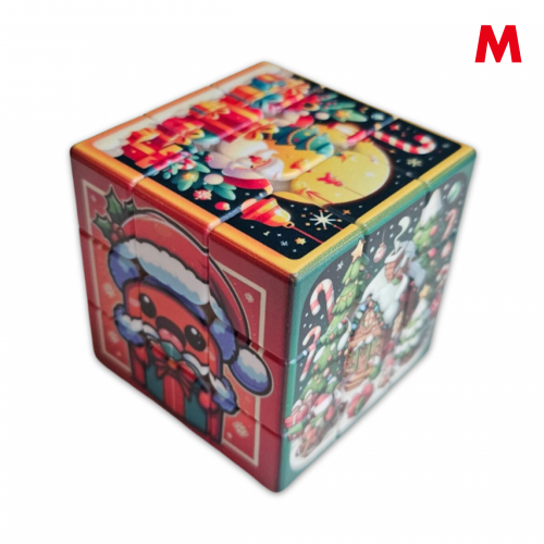 Cube 3x3 Christmas theme Magnetic