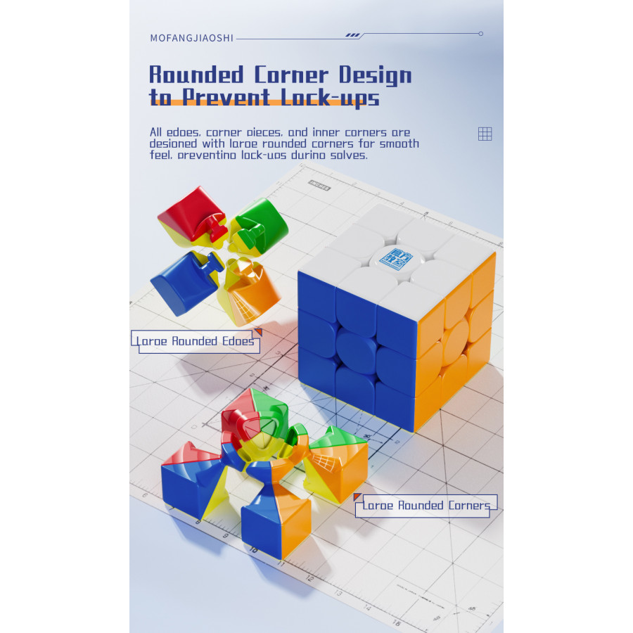 Coffret Compétition MoYu Magnetique