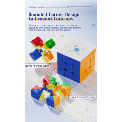 Coffret Compétition MoYu Magnetique