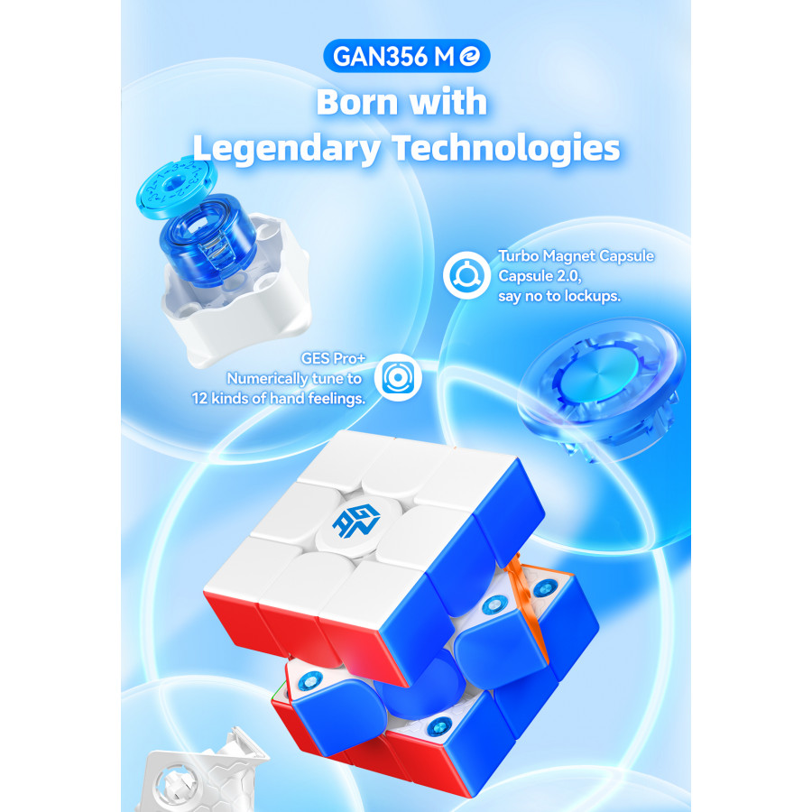 Gan 356 ME V3 3x3 Magnetique Frosted