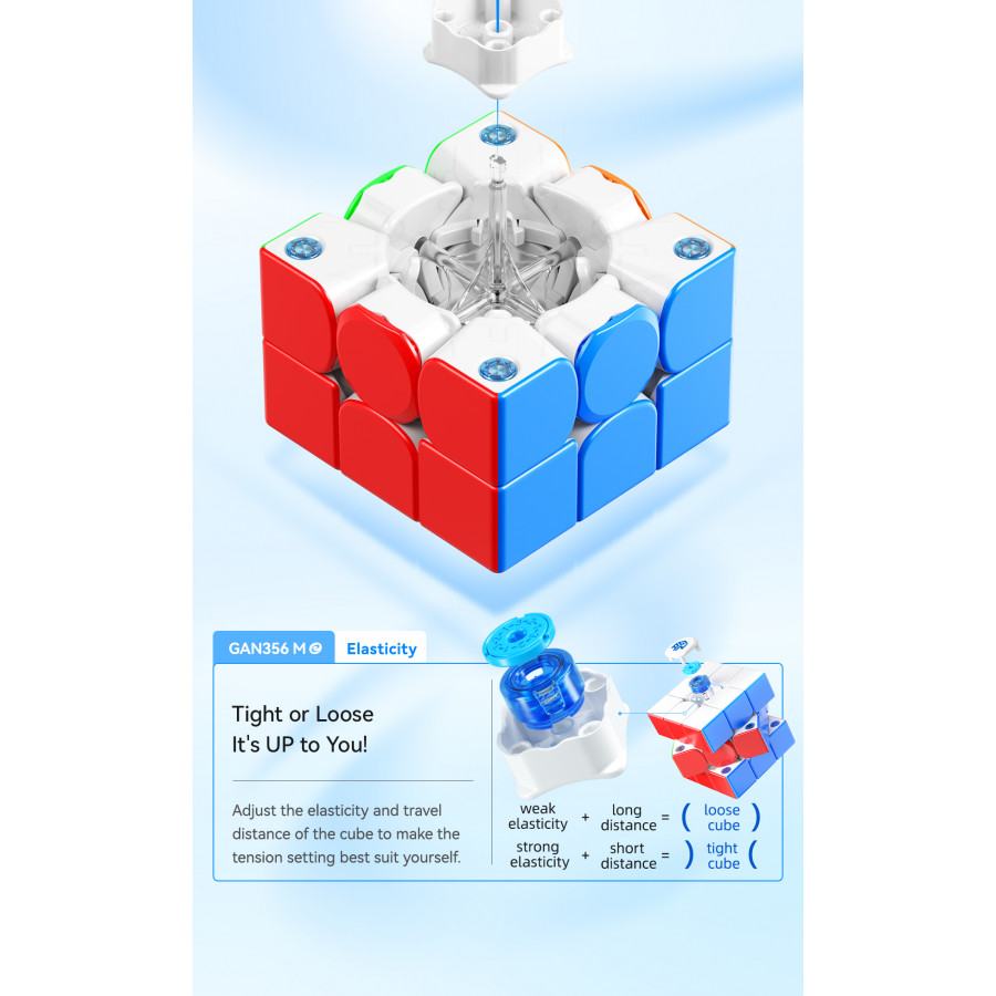 Gan 356 ME V3 3x3 Magnetique Frosted