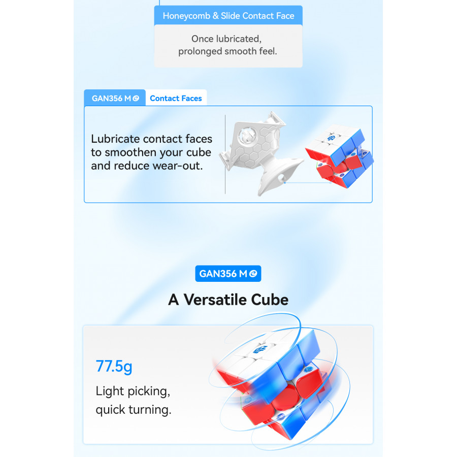 Gan 356 ME 3x3 Magnetique