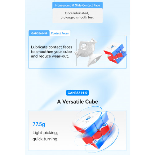 Gan 356 ME 3x3 Magnetique