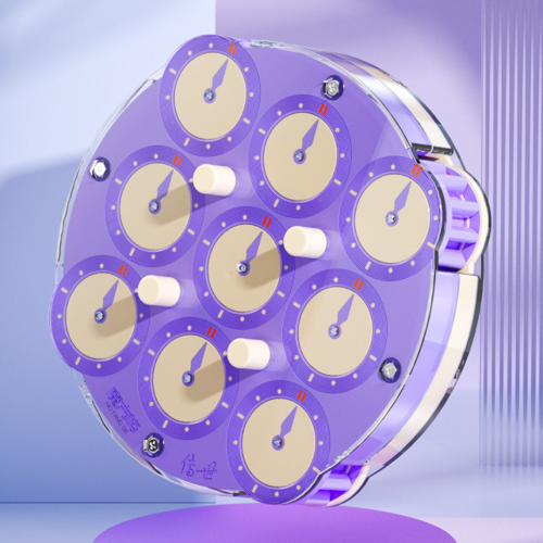 Qiyi Clock Magnetique Lilas