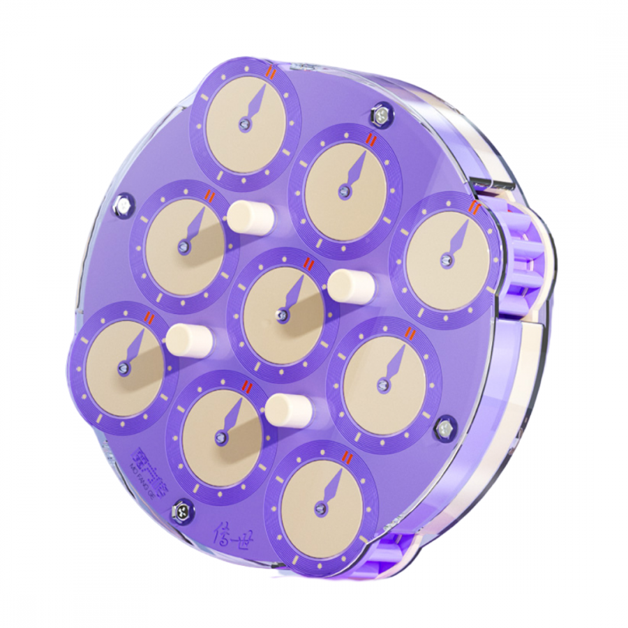 Qiyi Clock Magnetique Lilas