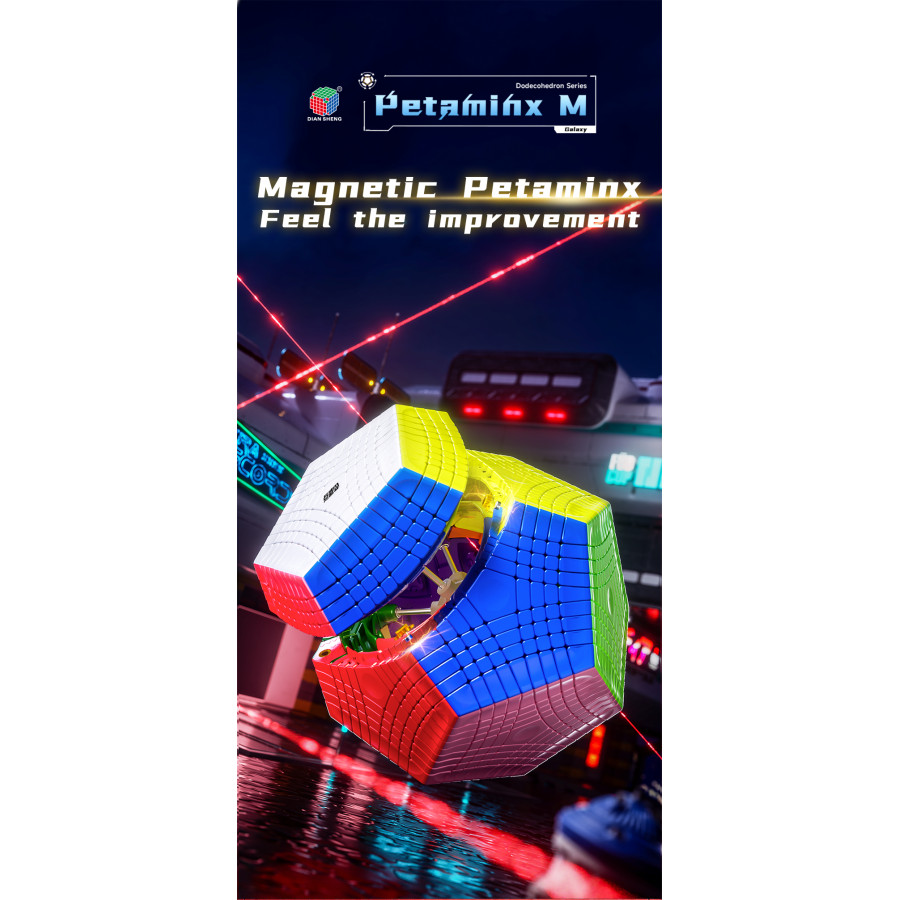 DianSheng Galaxy Magnetique Petaminx