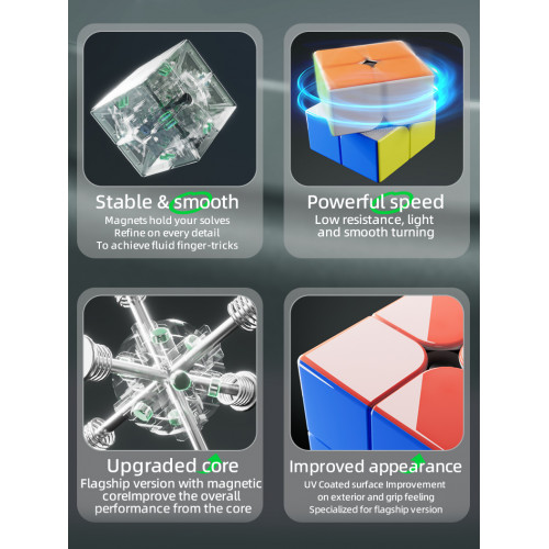 Vin Cube 2x2 Brillant