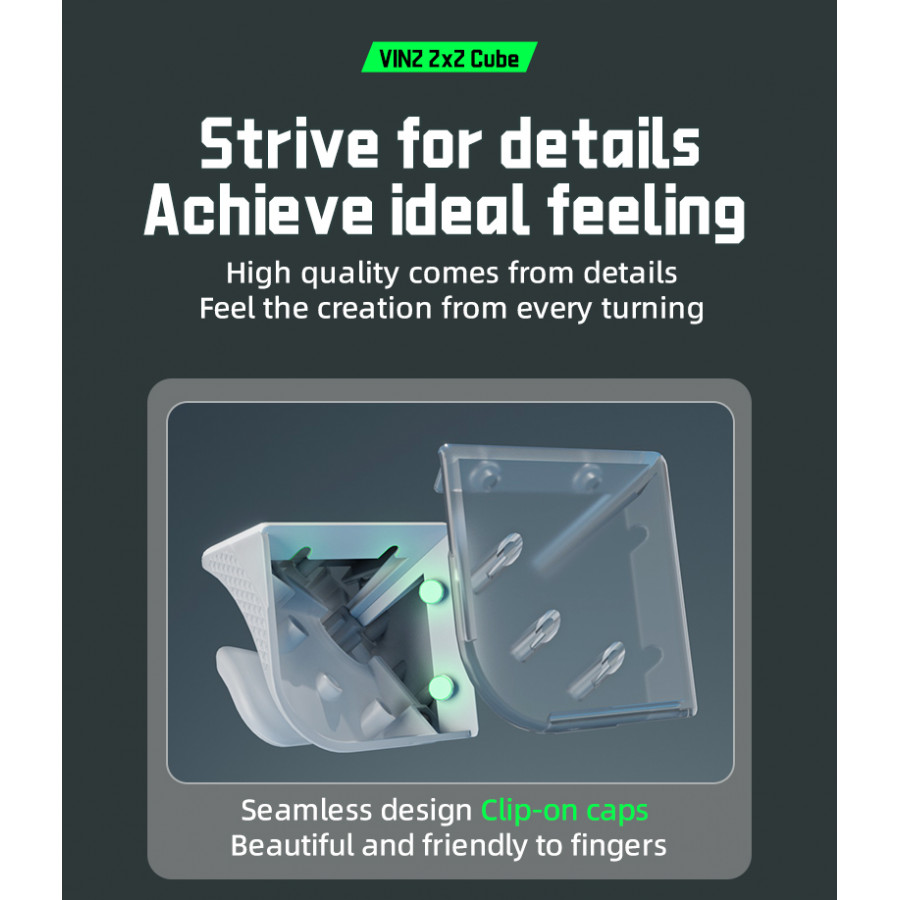 Vin Cube 2x2 Brillant