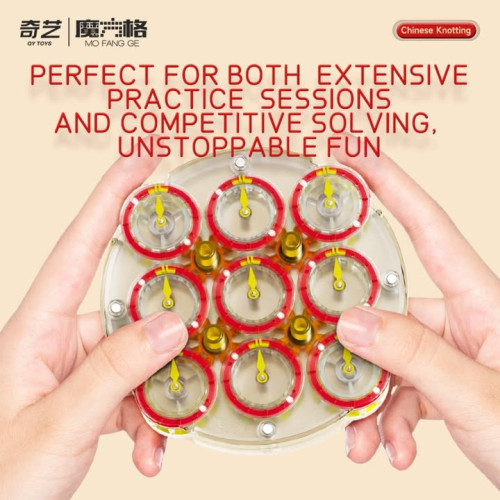 Qiyi Clock Magnetique Nœuds chinois 2025