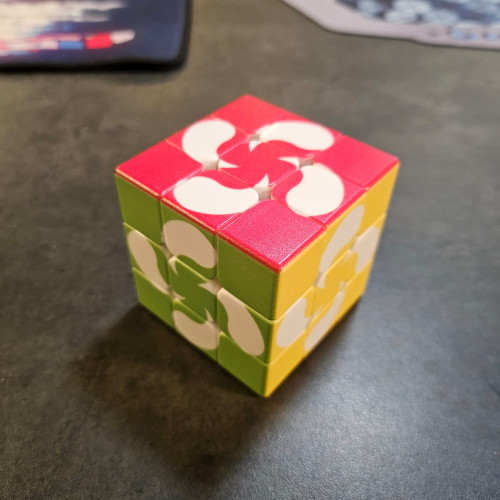 Cube 3x3 Croix Basque v2 2