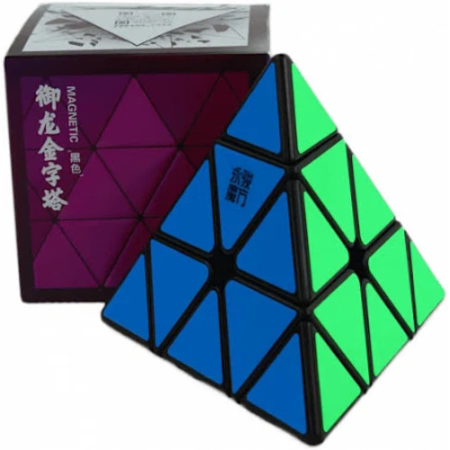 YJ Yulong Pyraminx Magnetic Noir