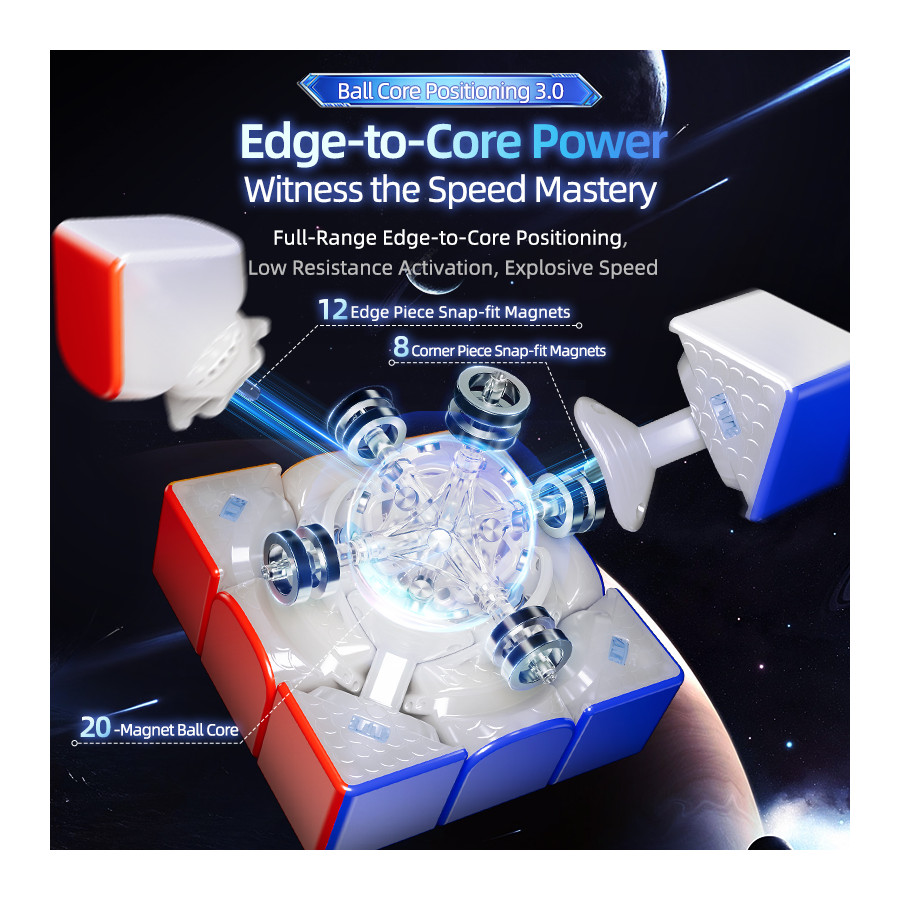 MoYu Super WeiLong V2 AI (Ball-Core Maglev UV)