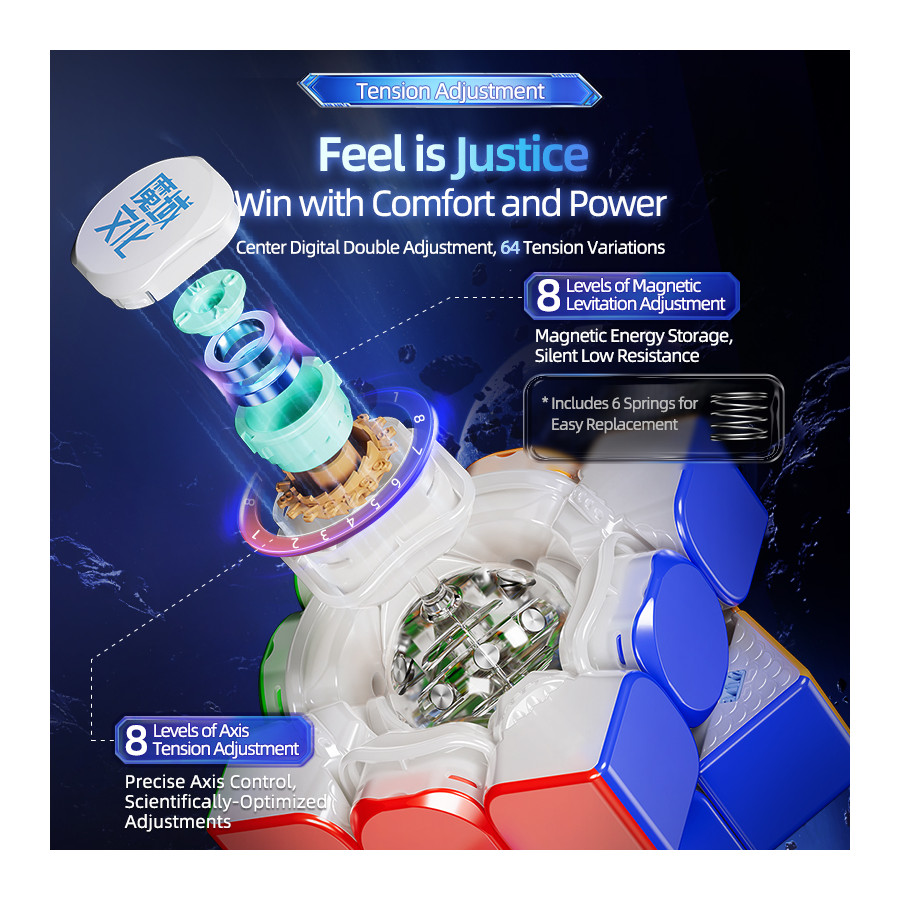 MoYu Super WeiLong V2 AI (Ball-Core Maglev UV)