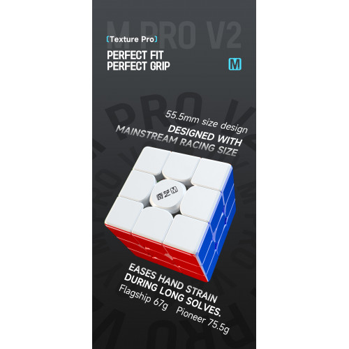 QiYi Magnetic Pro 3x3 V2 Flagship avec stickers