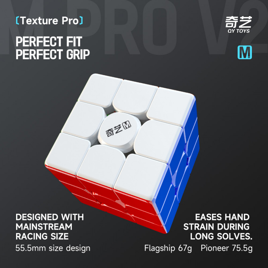 QiYi Magnetic Pro 3x3 V2 Flagship negro