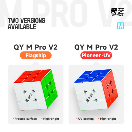 QiYi Magnetic Pro 3x3 V2 Flagship negro