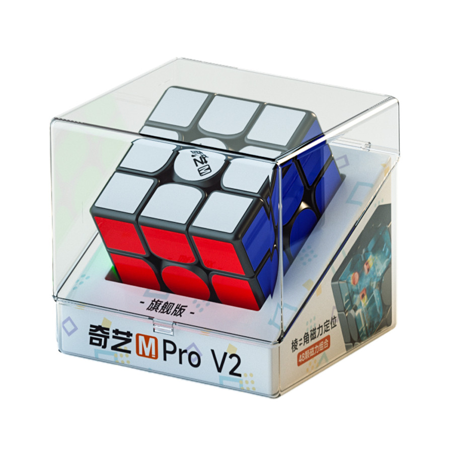 QiYi Magnetic Pro 3x3 V2 Flagship avec stickers