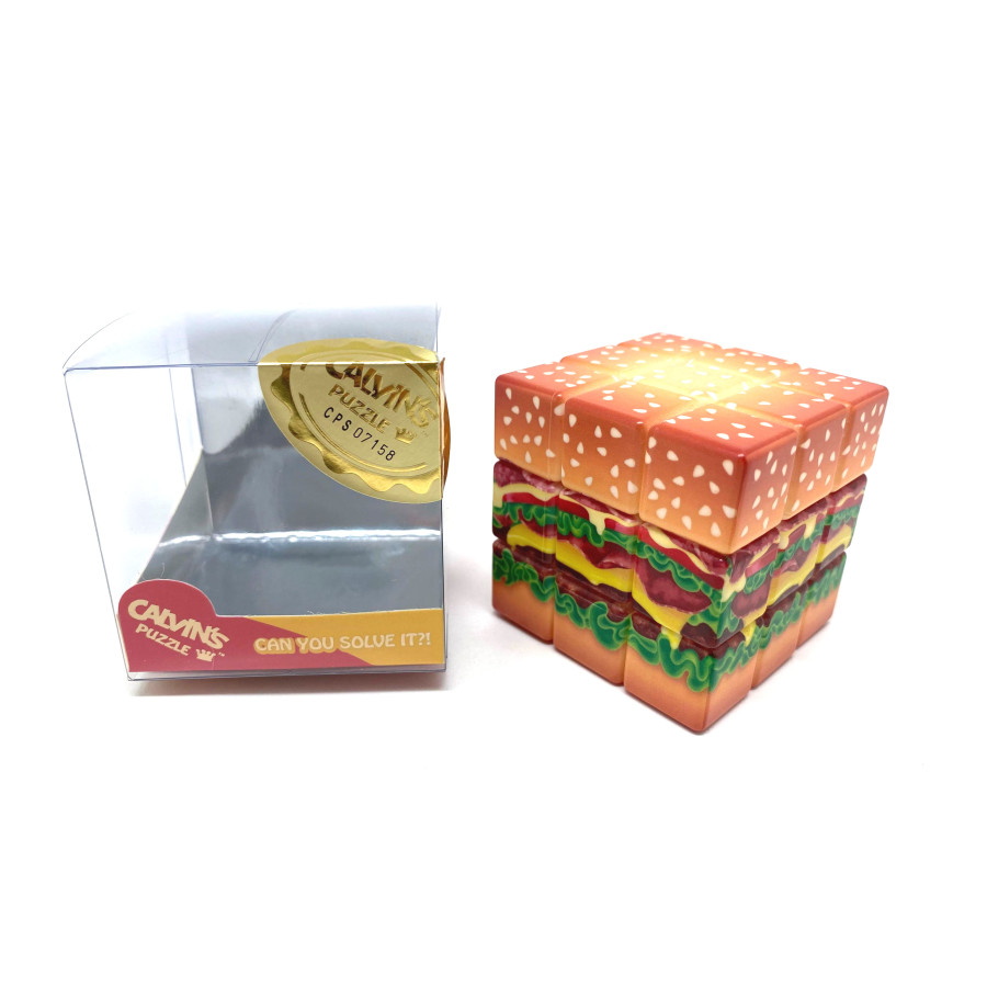 Cube 3x3 hamburger cheese