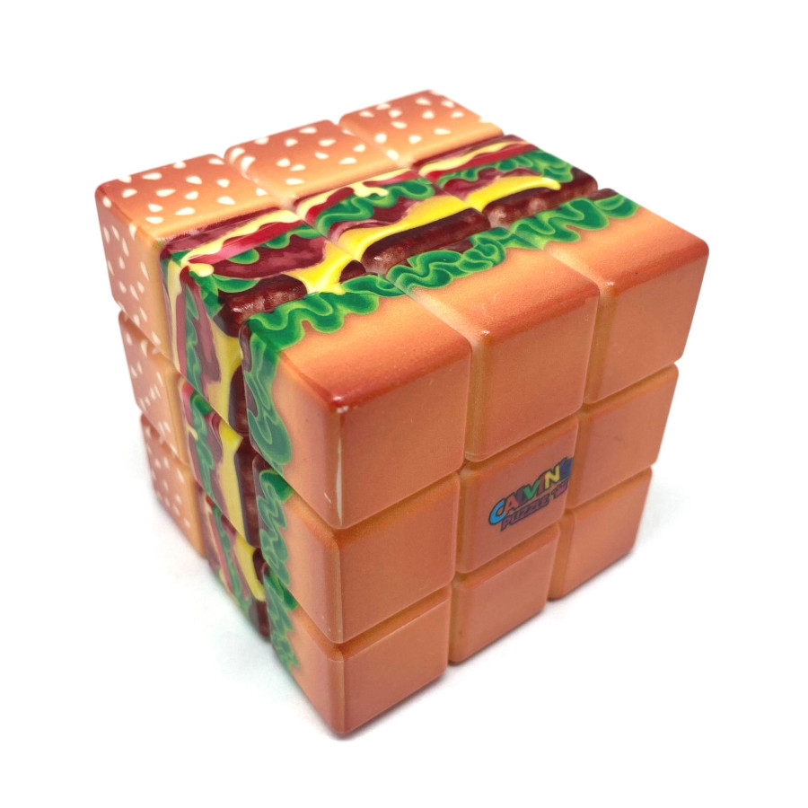 Cube 3x3 hamburger cheese