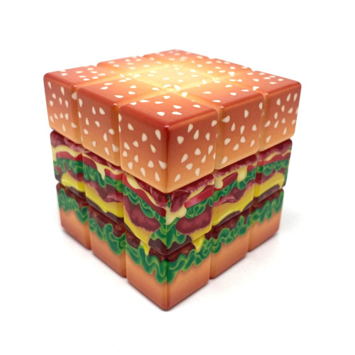 Cube 3x3 hamburger cheese