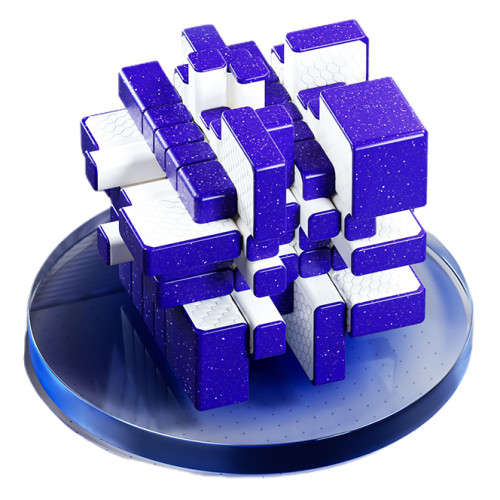 Galaxy 5x5 Magnetic Mirror Cube