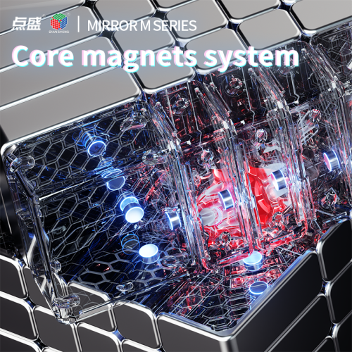 Galaxy 5x5 Magnetic Mirror Cube