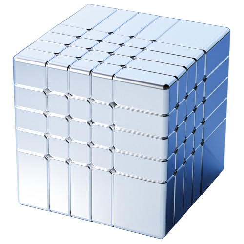 Galaxy 5x5 Mirror Cube Magnetique Métallisé