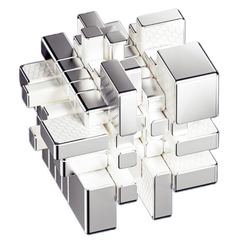Galaxy 5x5 Mirror Cube Magnético Metálico
