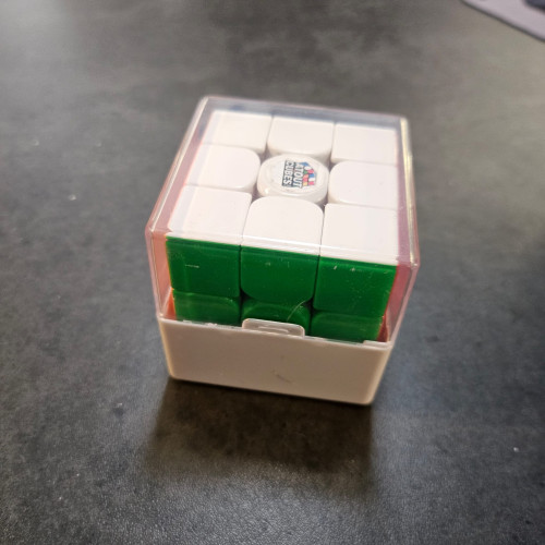 White cube box