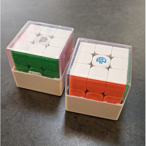 White cube box