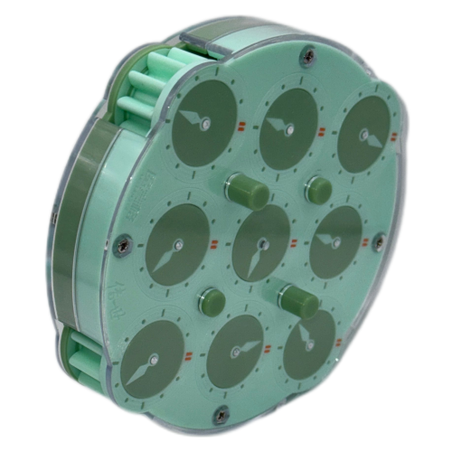 Qiyi Clock Magnetic Apple Green