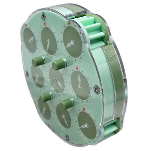 Qiyi Clock Magnetic Apple Green