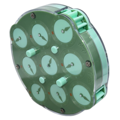 Qiyi Clock Magnetic Apple Green