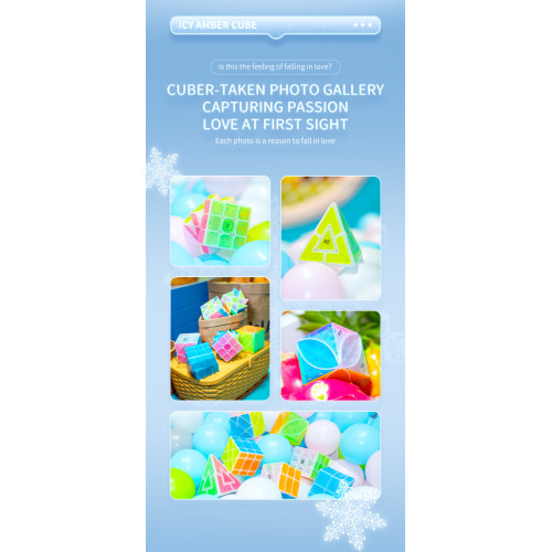 QiYi Ice Amber cubo 3x3