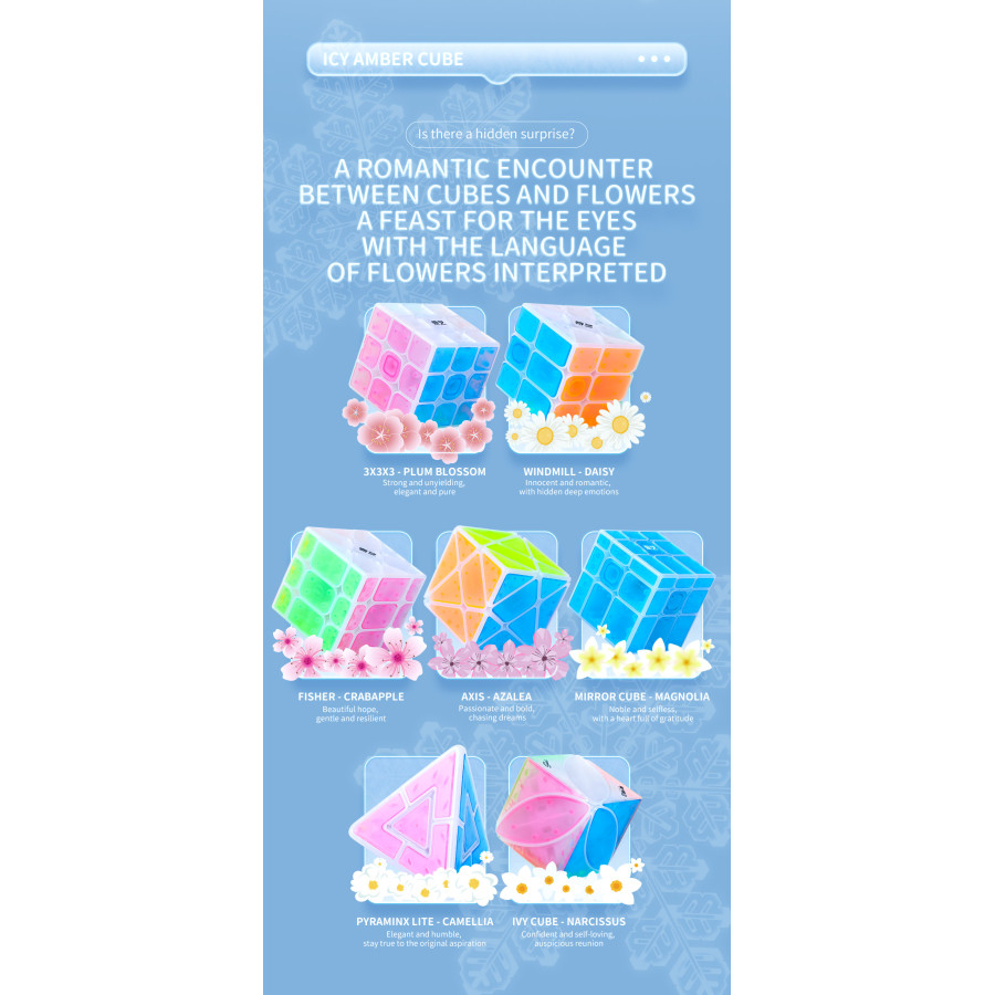 QiYi Ice Amber cubo 3x3