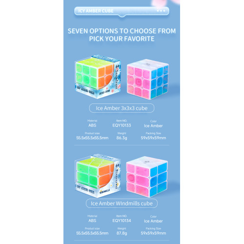 QiYi Ice Amber cubo 3x3