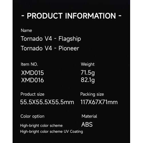 Tornado V4 M Flagship Série Limitata Yunli