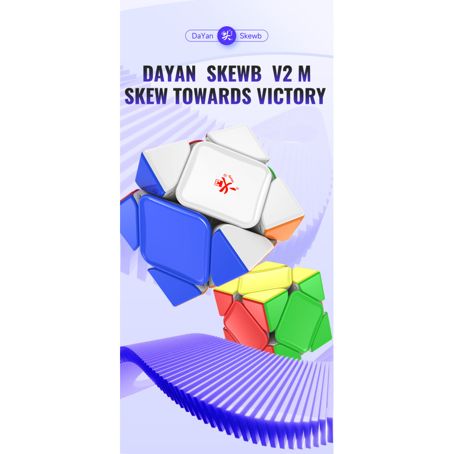 DaYan Skewb V2 Ball-Core Magnetique MagLev UV