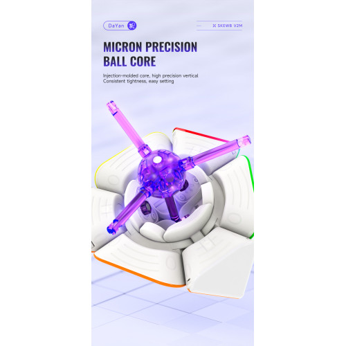 DaYan Skewb V2 Ball-Core Magnetique MagLev UV